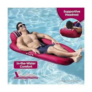 Aqua Luxury Water Pool Lounge Extra grande Flotadores_2