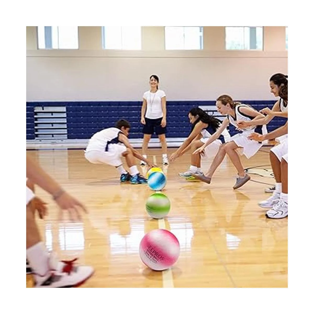 SEEPROS Juego de 6 bolas de espuma Piel suave rebote_4