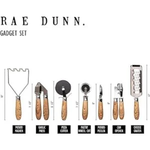 Rae Dunn Everyday Collection Juego de utensilios de_6