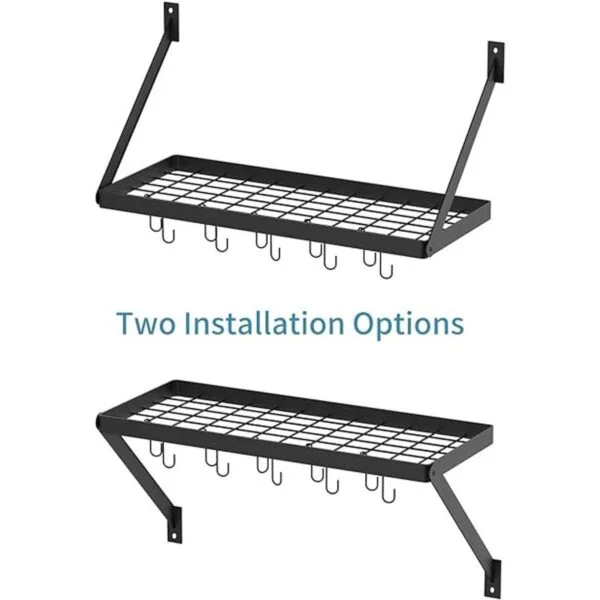 Miyili KR301B1 Estante organizador para ollas de cocina y_4