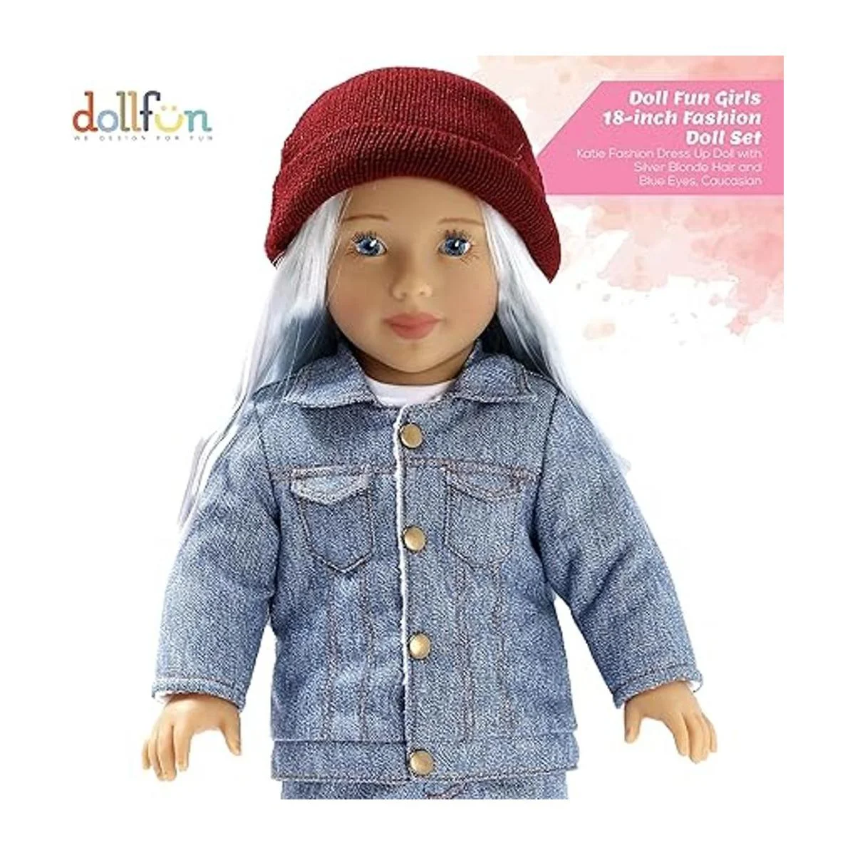 DOLLFUN World Girls Juego de muñecas de moda de 18_3