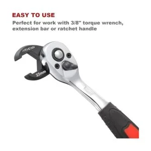 ARUCMIN Juego de llaves de tuerca de cabeza de cruz de 38_3