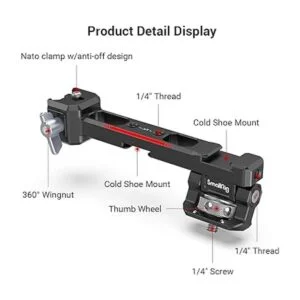 SMALLRIG Soporte ajustable para monitor de cámara con_7