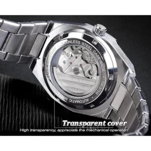 FORSINING Reloj automático de pulsera mecánico para_6