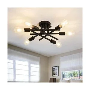 ASGYISA Lámpara de techo moderna de montaje semiempotrado_1