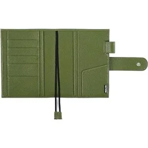 Moterm Funda de cuero para cuadernos A6 Se adapta a_2