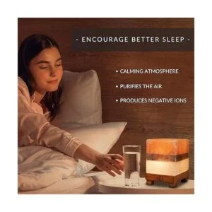 Monsalis Lámpara de sal de roca de iluminación dual_5