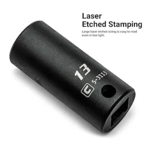 Capri Tools Juego de enchufes de impacto semiprofundos de_7