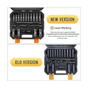 BOEN Juego de llaves métricas de impacto profundo de 12_2