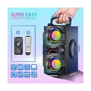 Altavoz Bluetooth 40 W pico de 60 W portátiles_3