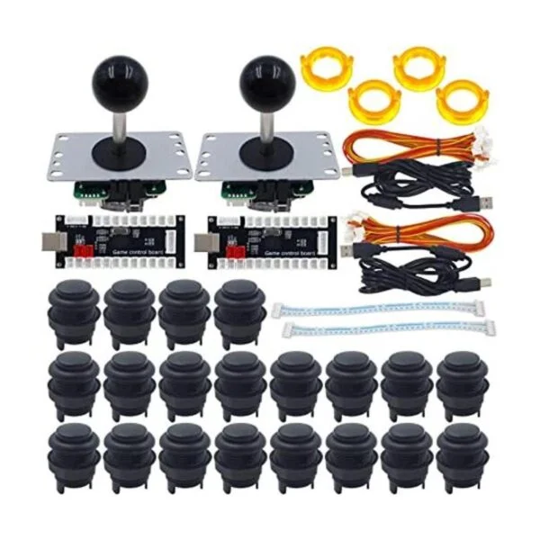 SJJX Arcade Game DIY Kit 2 Player Zero Delay USB Encoder_1