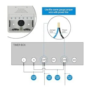 DEWENWILS Temporizador de piscina interruptor de_5