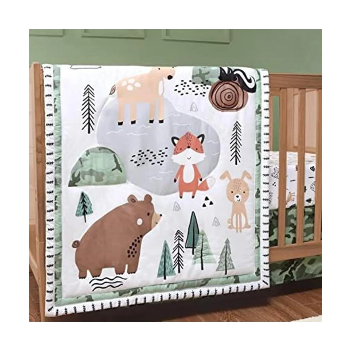 The Peanutshell Woodland Juego de ropa de cama de_1