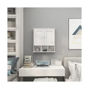 TaoHFE Armario de baño gabinete de pared de baño con 2_4
