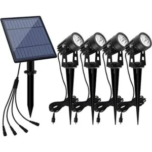 APONUO Focos solares de bajo voltaje para exteriores_1