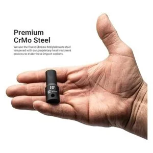 Capri Tools Juego de enchufes de impacto semiprofundos de_3