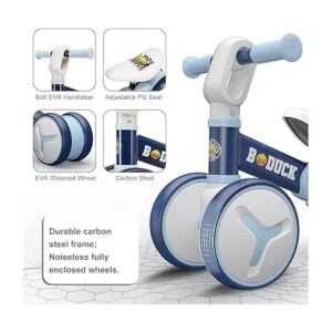 Bicicleta de equilibrio para bebés para niños de 1 año_3