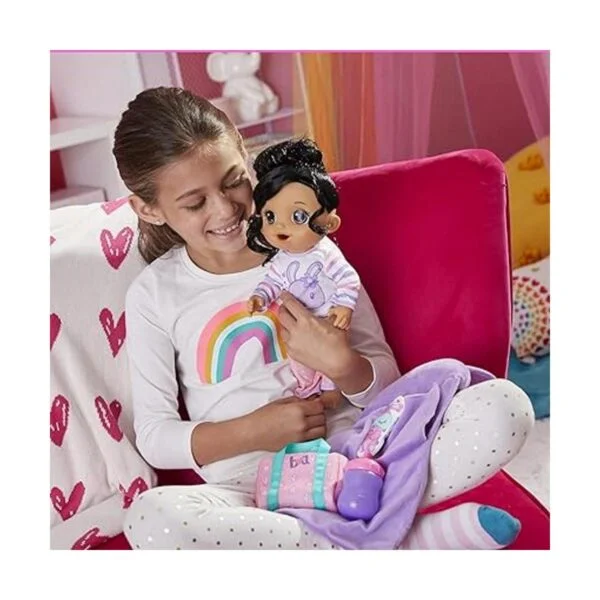 Baby Alive Muñeca de bebé Bunny para fiestas de pijamas_3