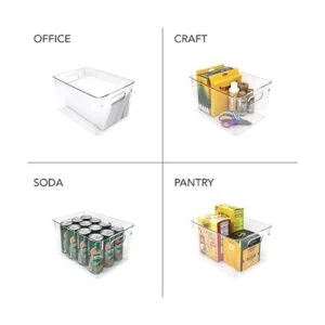 Isaac Jacobs Paquete de 3 cubos de almacenamiento grandes_4