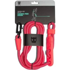Correa de perro manos libres correa de cuerda ajustable_6