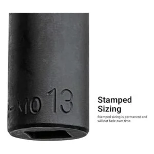 Capri Tools Juego de enchufes de impacto semiprofundos de_6