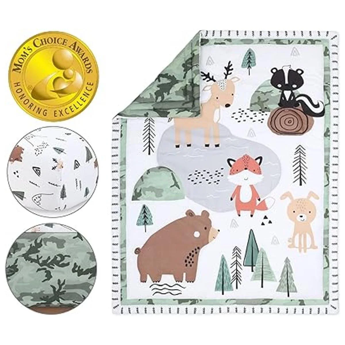 The Peanutshell Woodland Juego de ropa de cama de_2