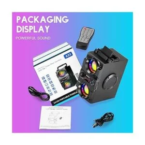 Altavoz Bluetooth 40 W pico de 60 W portátiles_6