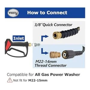 TOOLCY Pistola de lavado a presión profesional_4