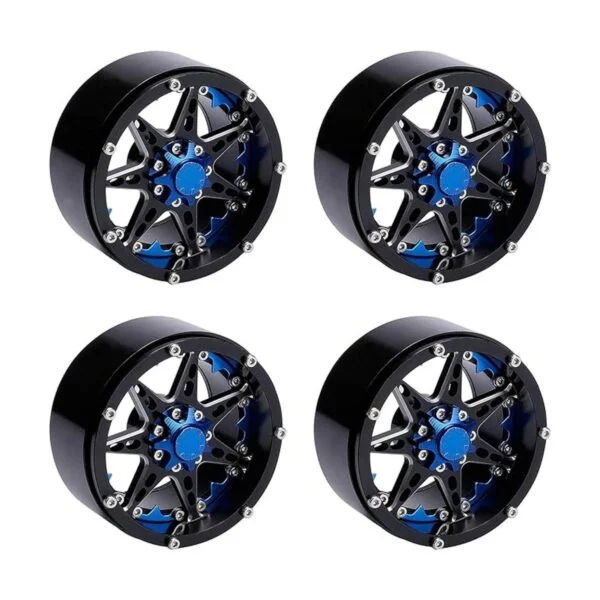 TCRC 4 unids aluminio 2.2 Beadlock rueda llanta Hubs para_1