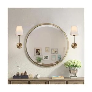 Terleenart Aplique de pared de una sola tela con forma_5