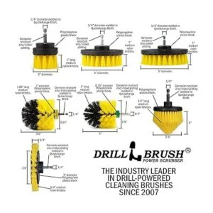 Drill Brush Power Scrubber by Useful Products Cepillo de_6