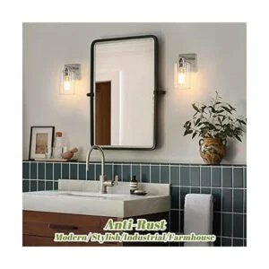 Juego de 2 apliques de pared para baño lámparas de_3