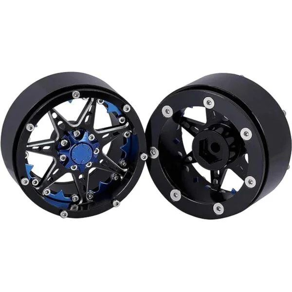 TCRC 4 unids aluminio 2.2 Beadlock rueda llanta Hubs para_3