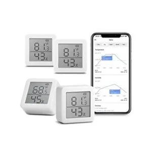 SwitchBot Paquete de 4 termómetros inteligentes_1