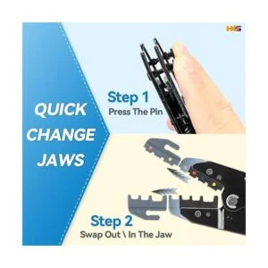 HKS Juego de 8 herramientas de prensado de trinquete_4