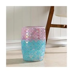 Motifeur Basurero decorativo de cristal para baño_4