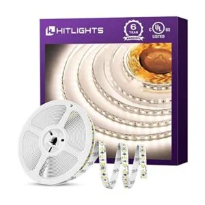 HitLights Tira de luces LED blancas neutras con_1