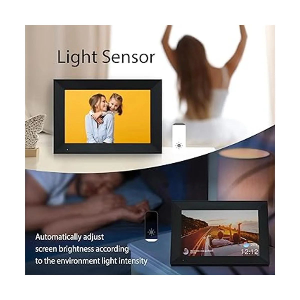 Marco de fotos digital WiFi de 10.1 pulgadas marco de_3