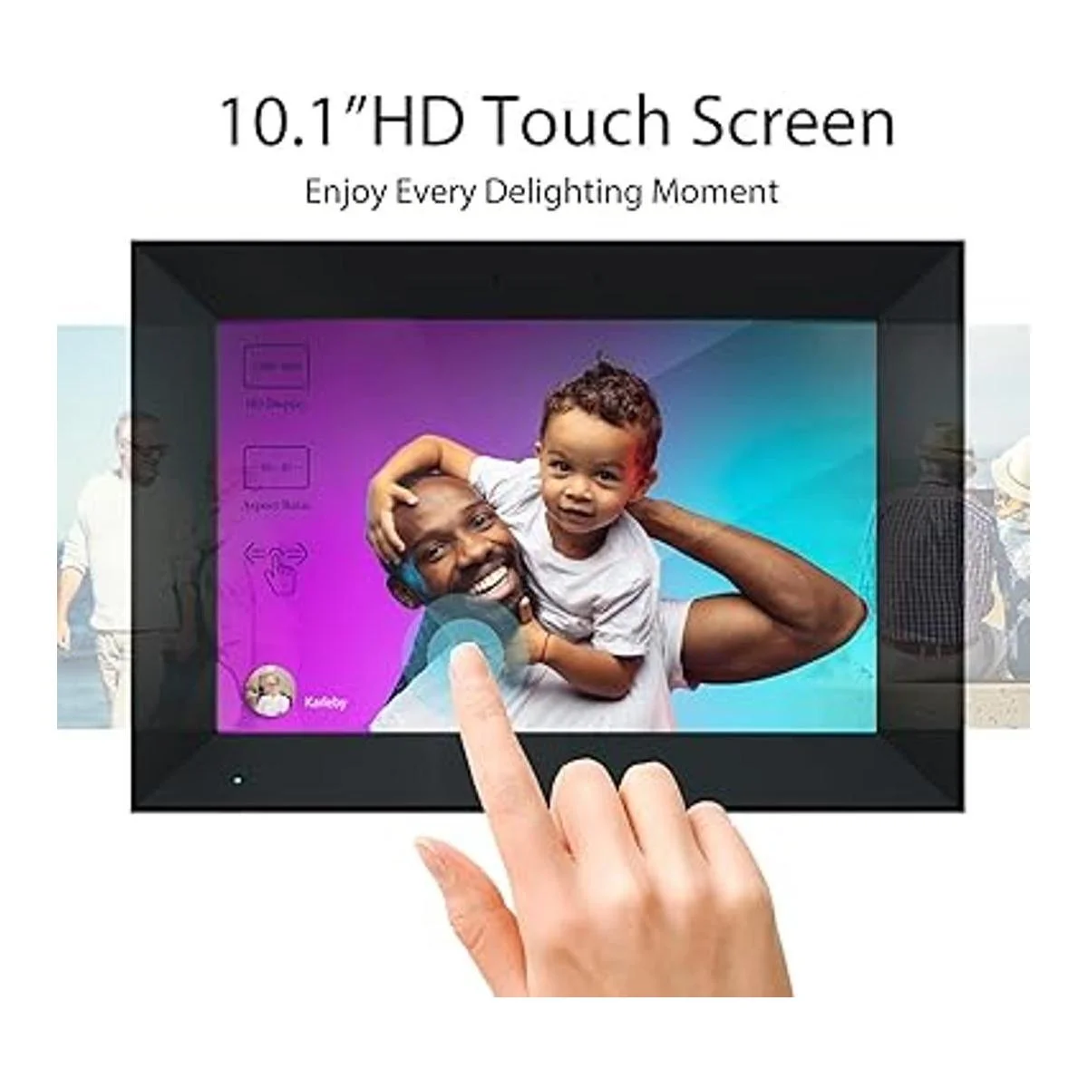 Marco de fotos digital WiFi de 10.1 pulgadas marco de_5
