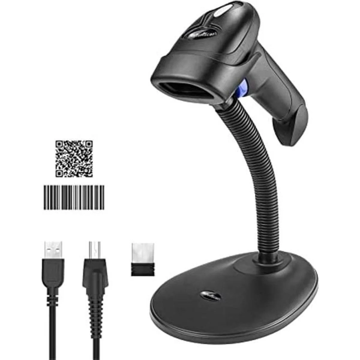 NetumScan Escáner de código de barras inalámbrico 1D 2D_1