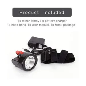 Lámpara de minería recargable casquillo 16 LED fuente de_5