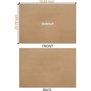 Lavievert Tablero de rompecabezas de madera portátil para_2