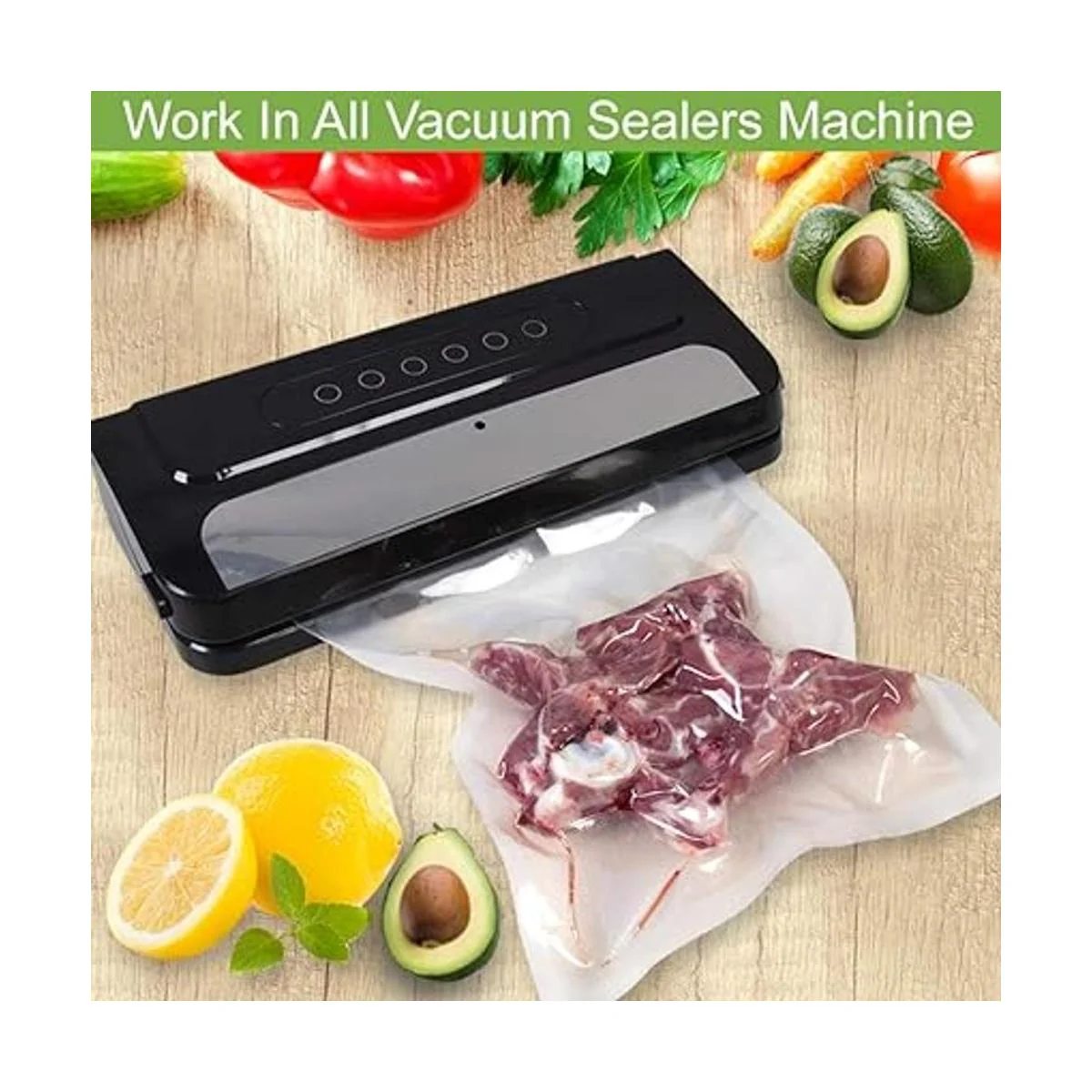 KitVacPak Bolsas selladoras de alimentos al vacío de 200_2