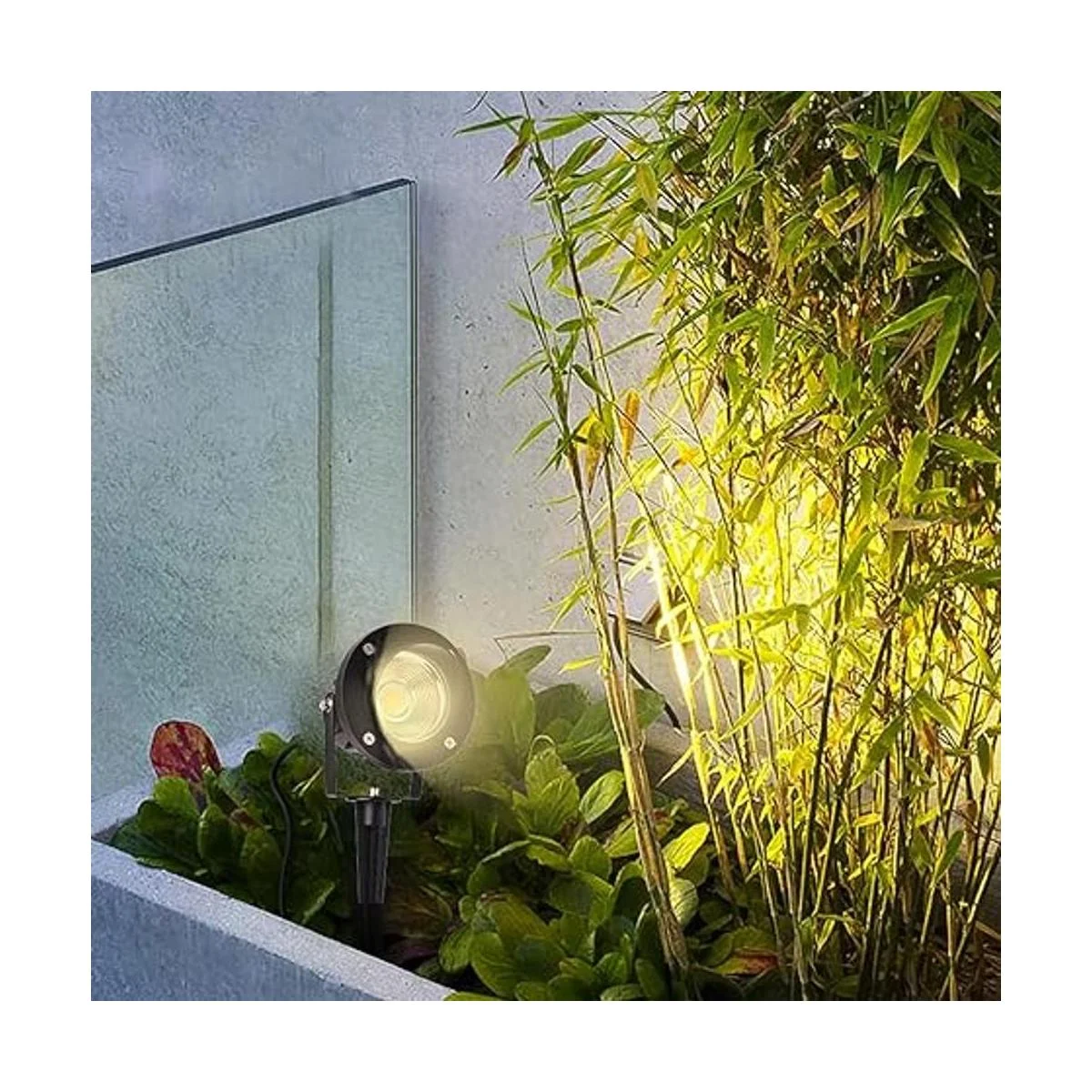 ELEGLO Foco LED de bajo voltaje de 18 W para exteriores_7