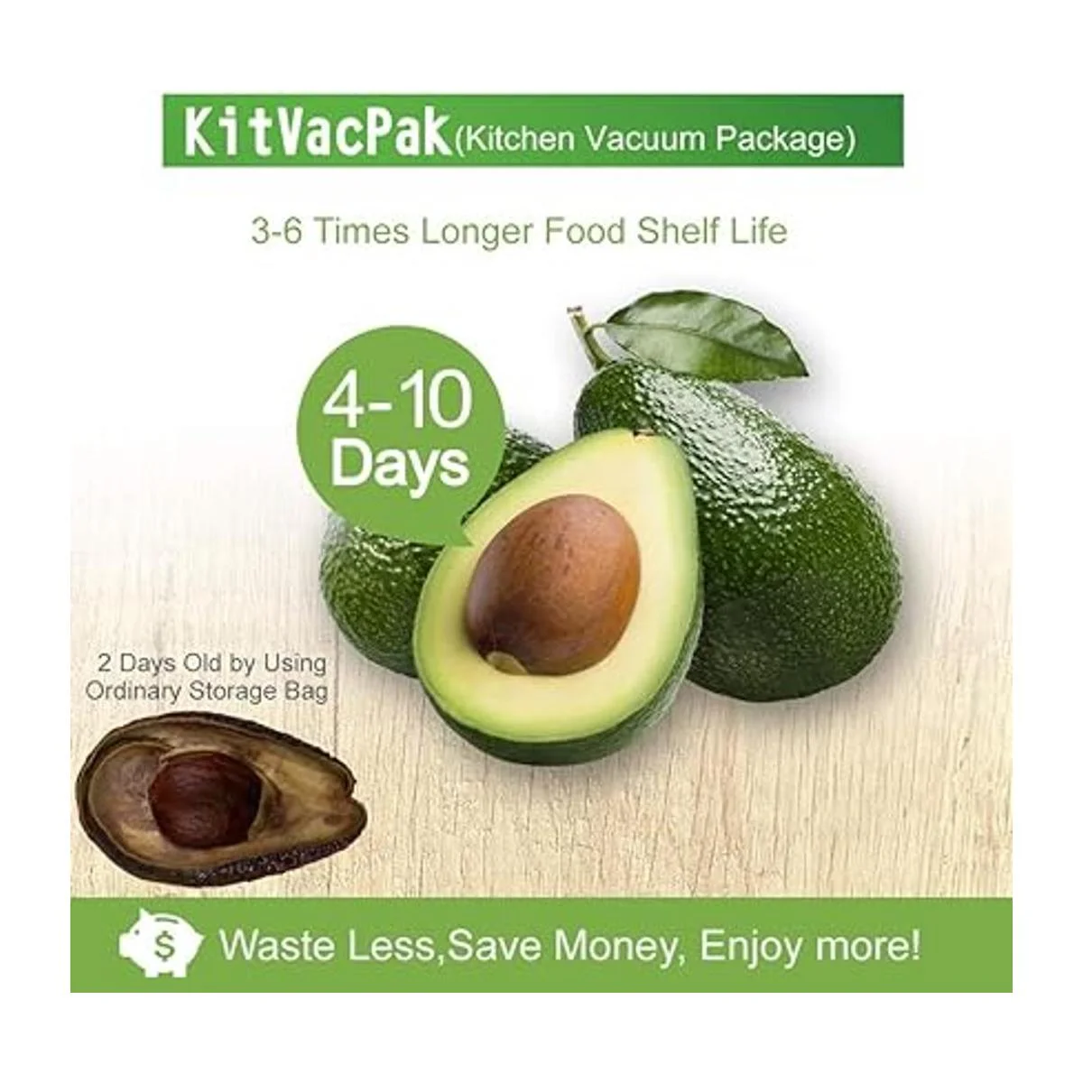 KitVacPak Bolsas selladoras de alimentos al vacío de 200_4