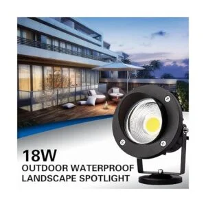 ELEGLO Foco LED de bajo voltaje de 18 W para exteriores_2