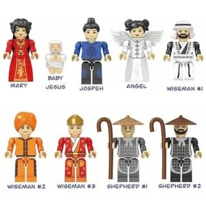 Nativity Bricks Asian Nativity International Series Juego_2
