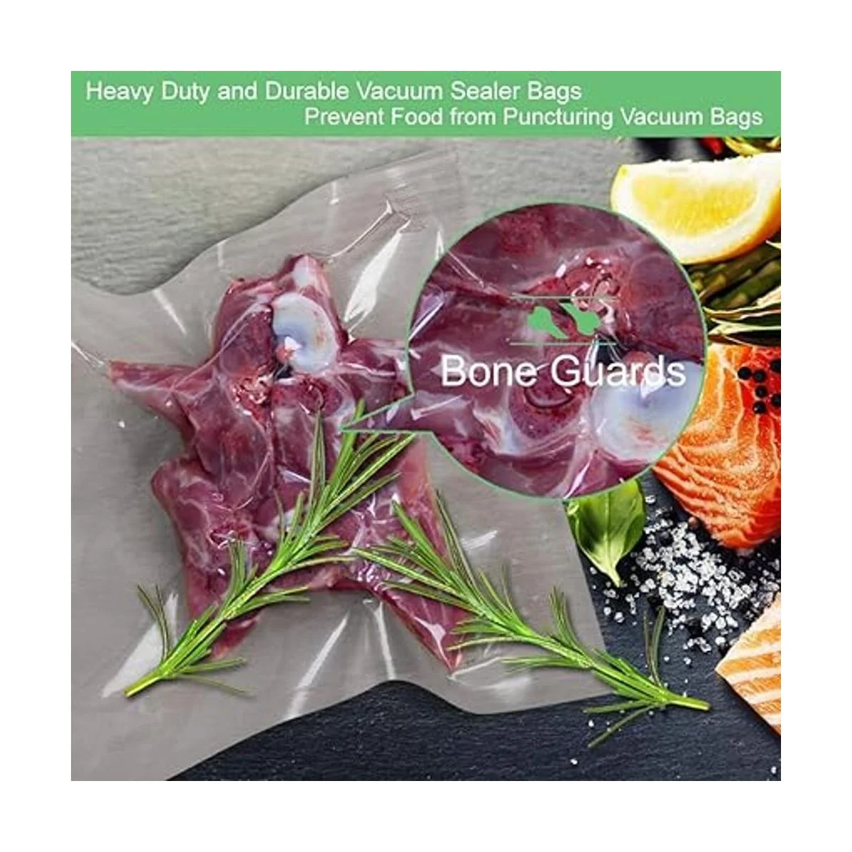 KitVacPak Bolsas selladoras de alimentos al vacío de 200_3