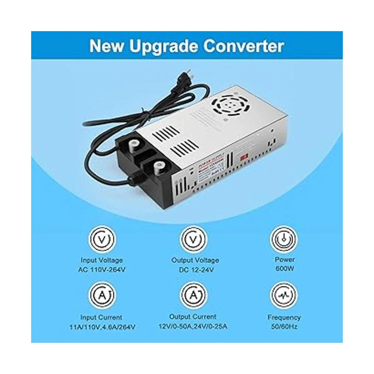 Convertidor de nueva versión IMAYCC de 110 V CA a 12 V_2