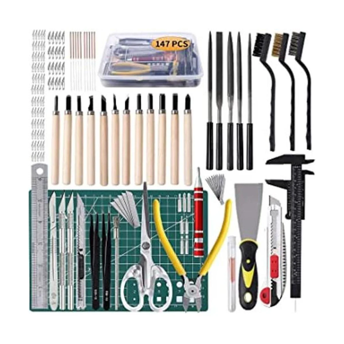 Juego de cuchillos Exacto de 147 piezas kit de_1